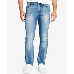 William Rast Dean Slim Straight Distressed Jeans US Men's 36